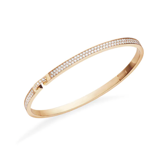 [Together Jewelry]LIENS VIDENCE DIAMOND PAVED BRACELET