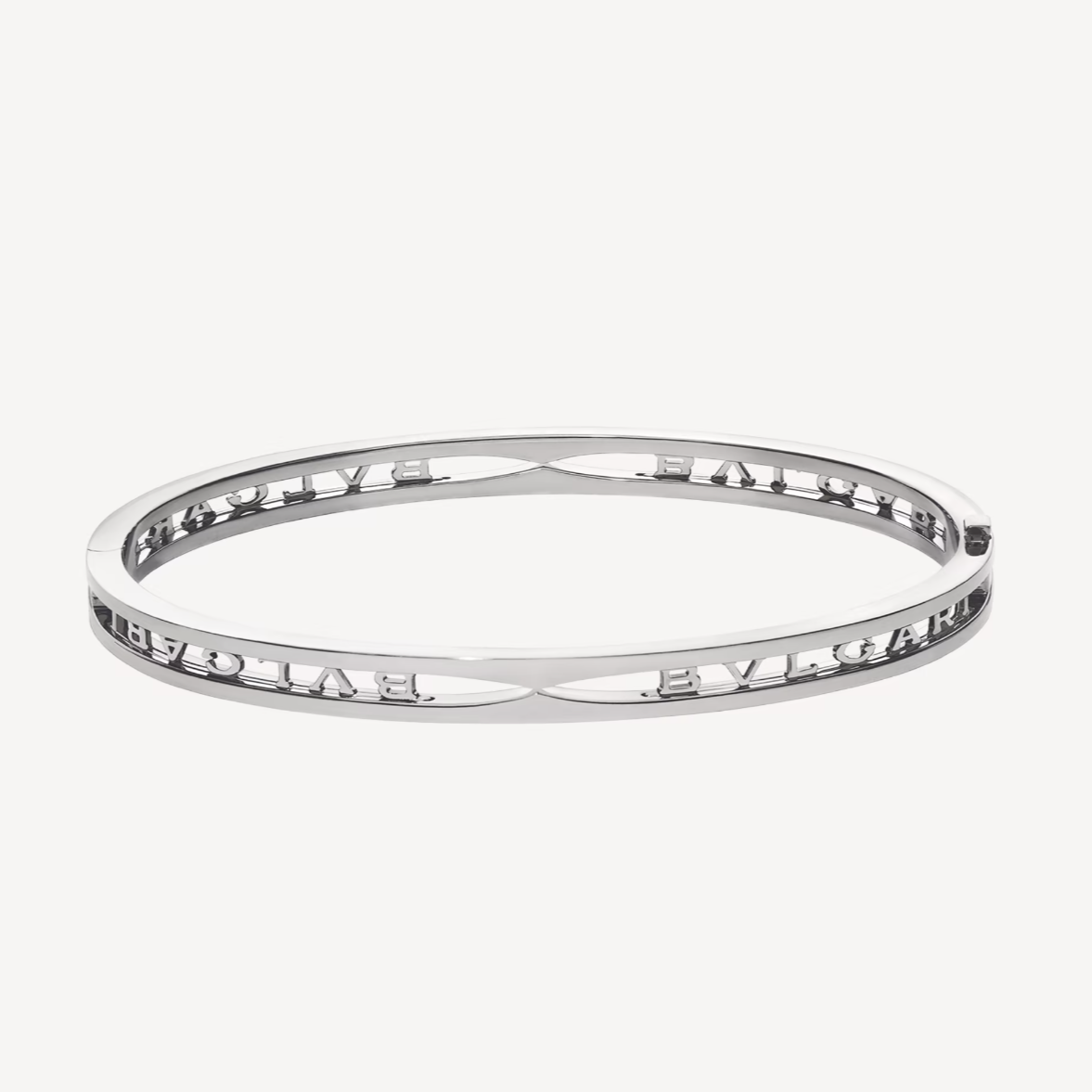 [Together Jewelry]ZERO 1 SPIRAL LOGO SILVER BRACELET