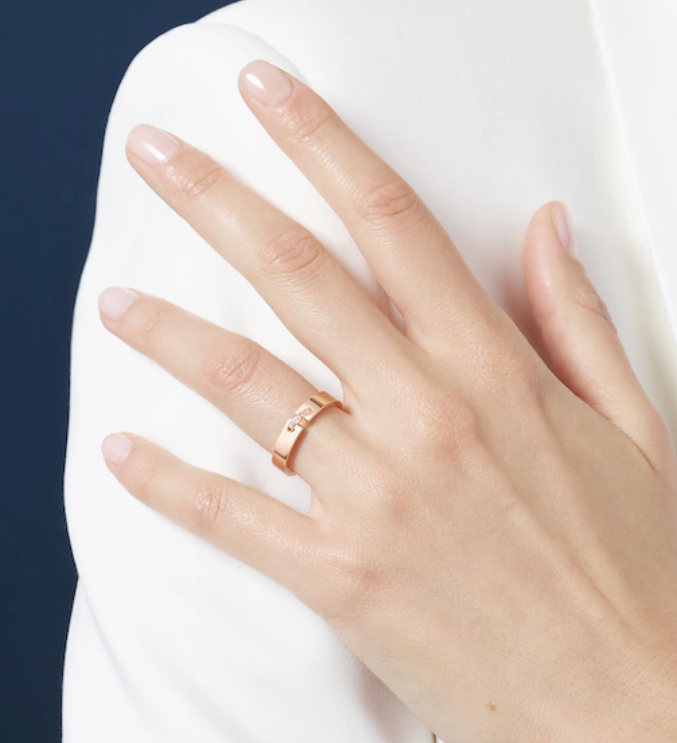 [Together Jewelry]ALLIANCE LIENS VIDENCE DIAMOND 4MM RING
