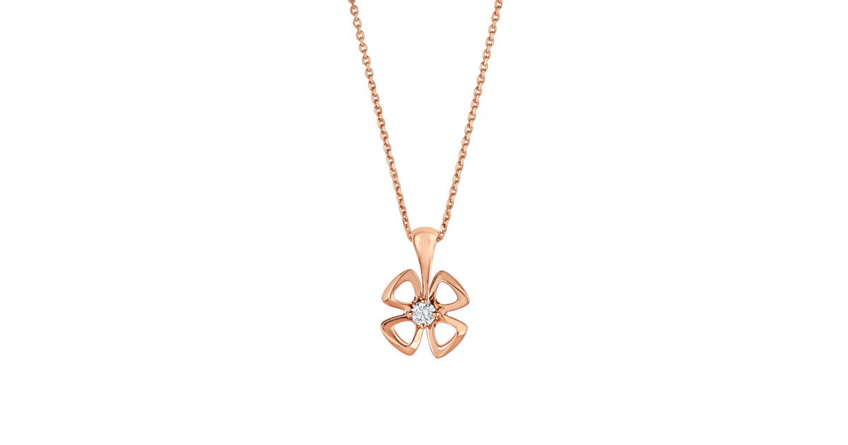 [Together Jewelry]FIOREVER NECKLACE DIAMOND CENTER