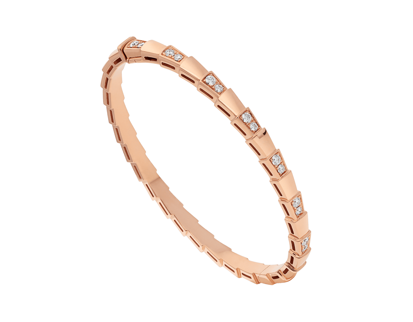 [Together Jewelry]SERPENTI SMALL BRACELET PINK GOLD DIAMOND