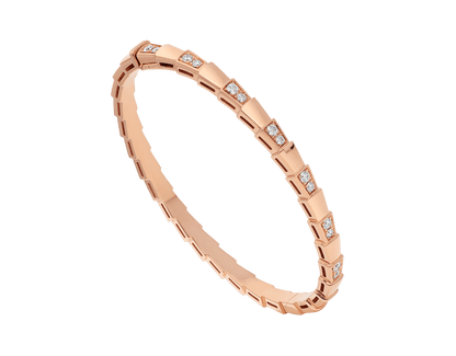 [Together Jewelry]SERPENTI SMALL BRACELET PINK GOLD DIAMOND