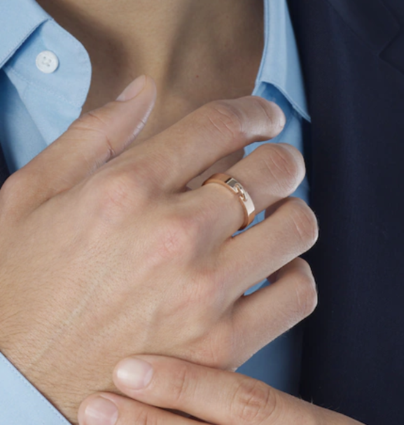 [Together Jewelry]ALLIANCE LIENS VIDENCE 4MM RING