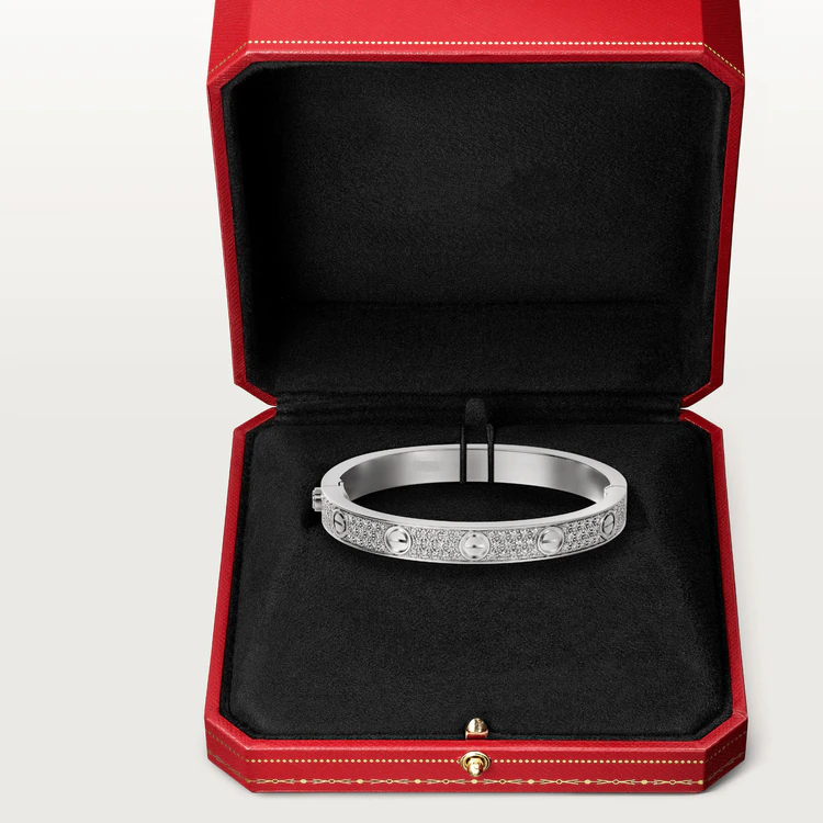 [Together Jewelry]LOVE BRACELET 6.1MM DIAMOND-PAVED