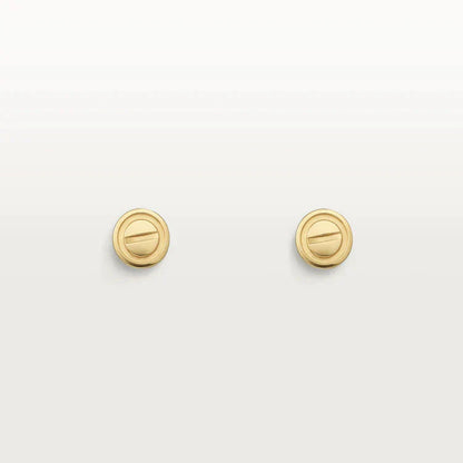 [Together Jewelry]LOVE EARRINGS GOLD 10MM