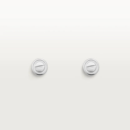 [Together Jewelry]LOVE EARRINGS SILVER 10MM