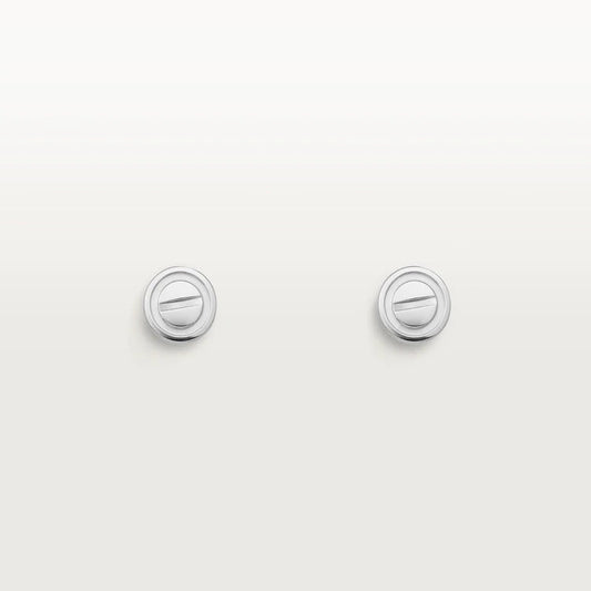 [Together Jewelry]LOVE EARRINGS SILVER 10MM