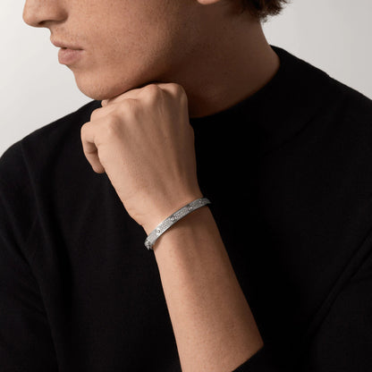 [Together Jewelry]LOVE BRACELET 6.1MM DIAMOND-PAVED 10 BIG DIAMONDS