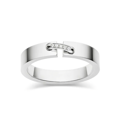 [Together Jewelry]ALLIANCE LIENS VIDENCE DIAMOND 4MM RING