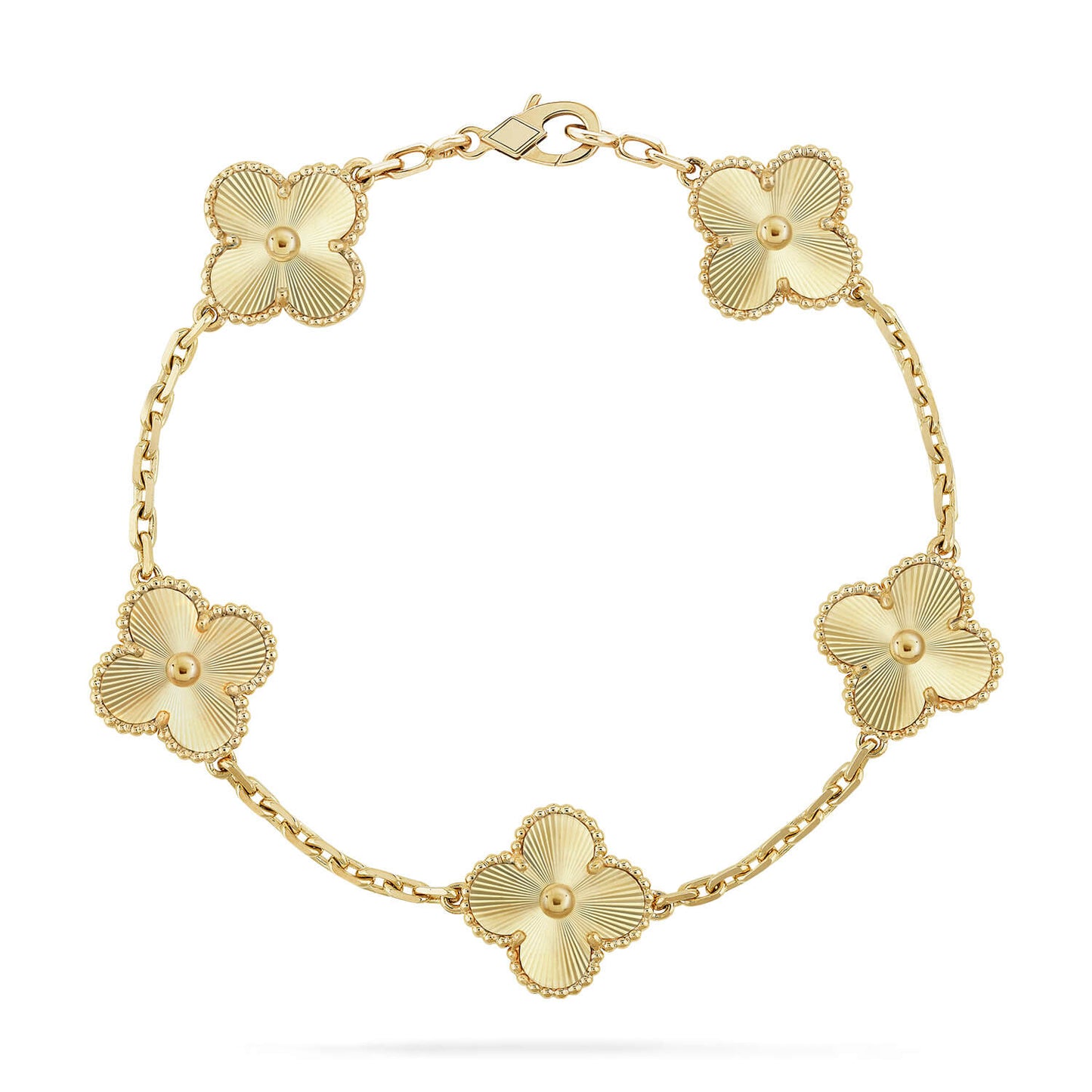 [Together]CLOVER 5 FLOWERS LASER BRACELET