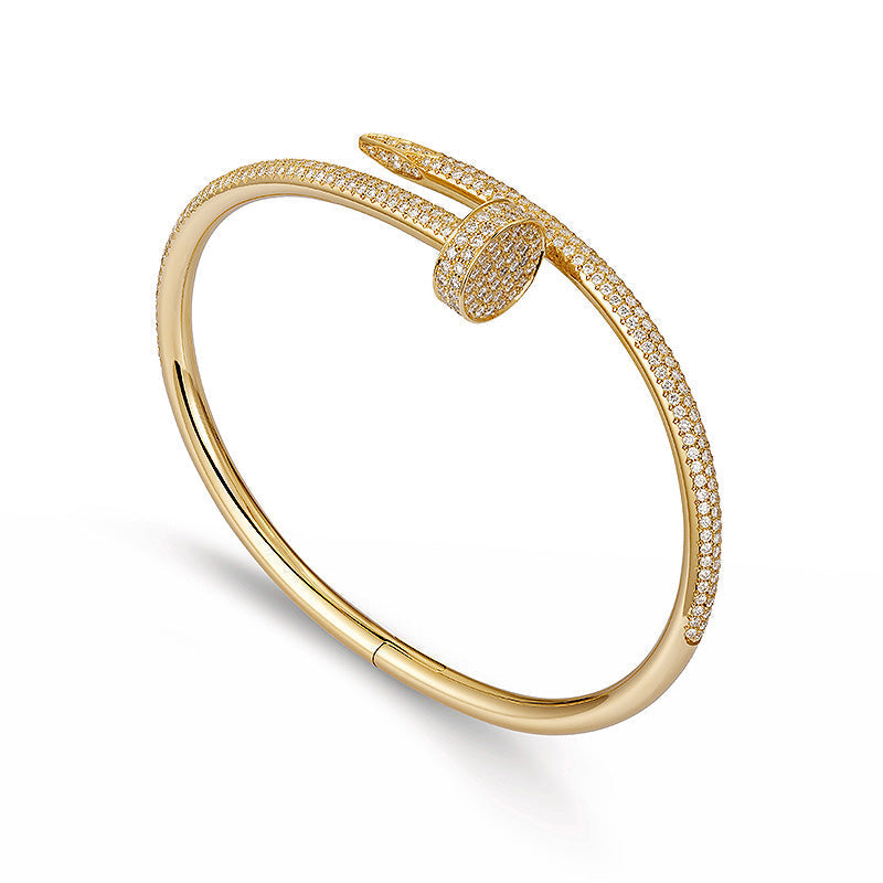 [Together Jewelry]JUSTE BRACELET 3.5MM ALL DIAMONDS