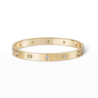 [Together Jewelry]LOVE BRACELET 6.1MM 10 DIAMONDS