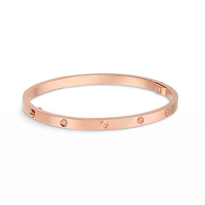 [Together Jewelry]LOVE BRACELET 3.65MM 6 DIAMONDS