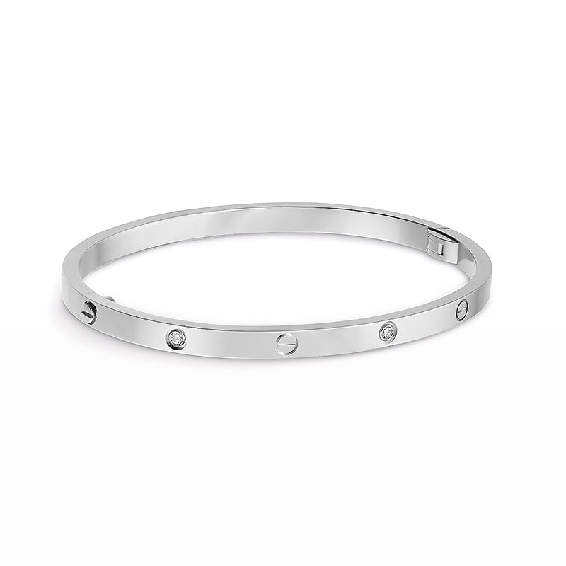 [Together Jewelry]LOVE BRACELET 3.65MM 6 DIAMONDS