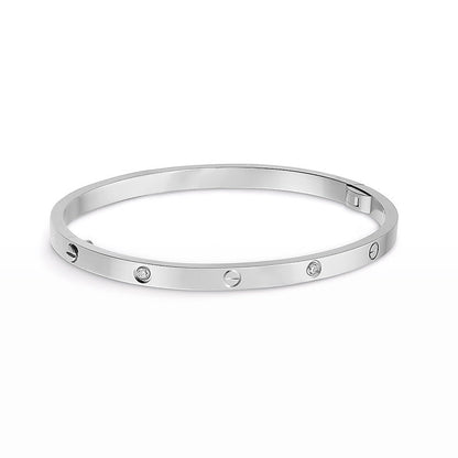 [Together Jewelry]LOVE BRACELET 3.65MM 6 DIAMONDS