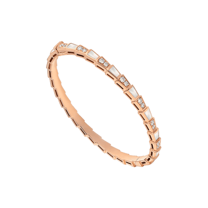 [Together Jewelry]SERPENTI BRACELET PINK GOLD MOP DIAMOND
