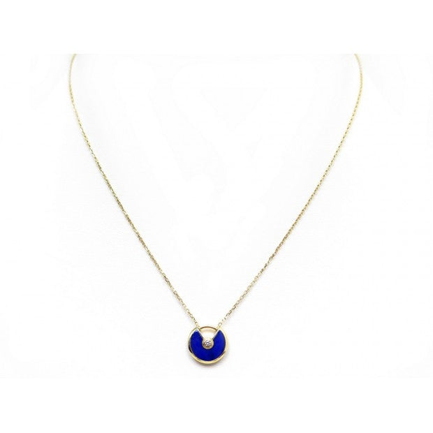 [Together Jewelry]AMULETTE ROSE GOLD AGATE NECKLACE