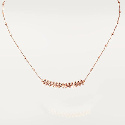 [Together Jewelry]CLASH PINK GOLD NECKLACE