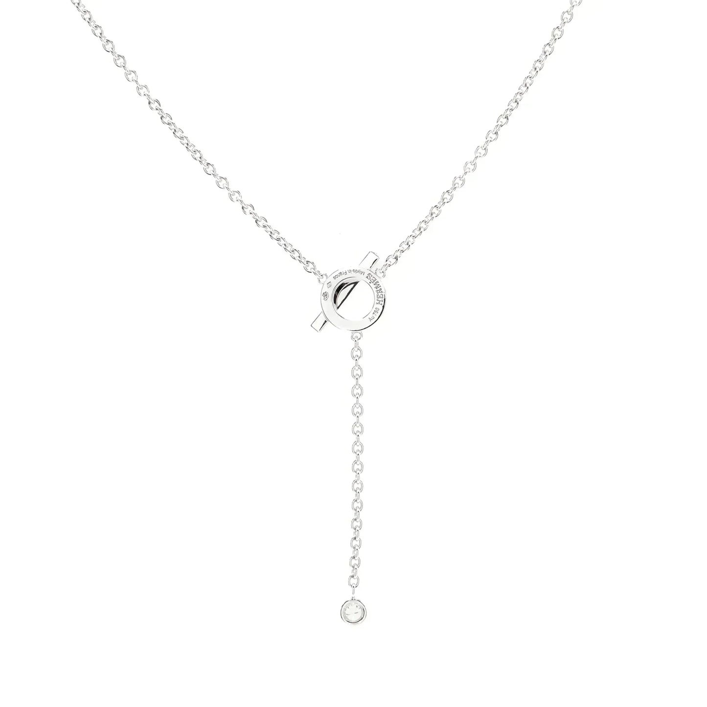[Together Jewelry]FINESSE SILVER DIAMOND NECKLACE