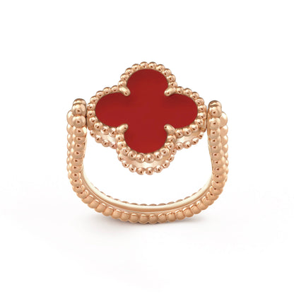 [Together]CLOVER RIVERSIBLE PINK GOLD RING