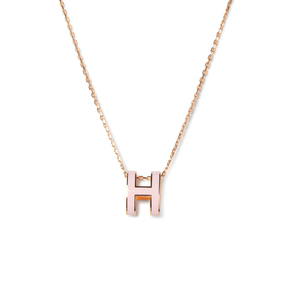 [Together Jewelry]POP H PEDANT PINK GOLD