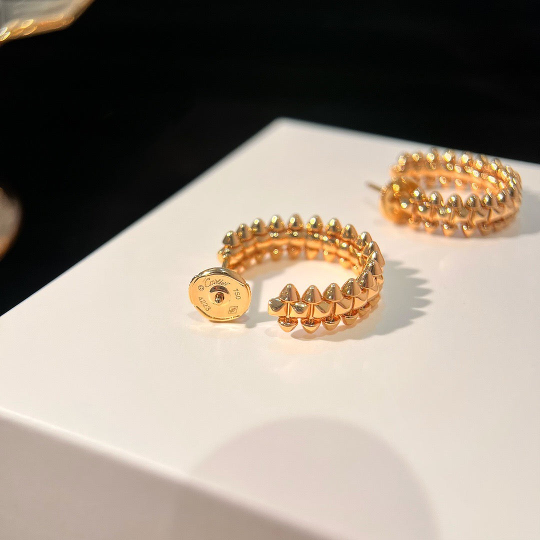 [Together Jewelry]CLASH SMALL HOOP EARRINGS