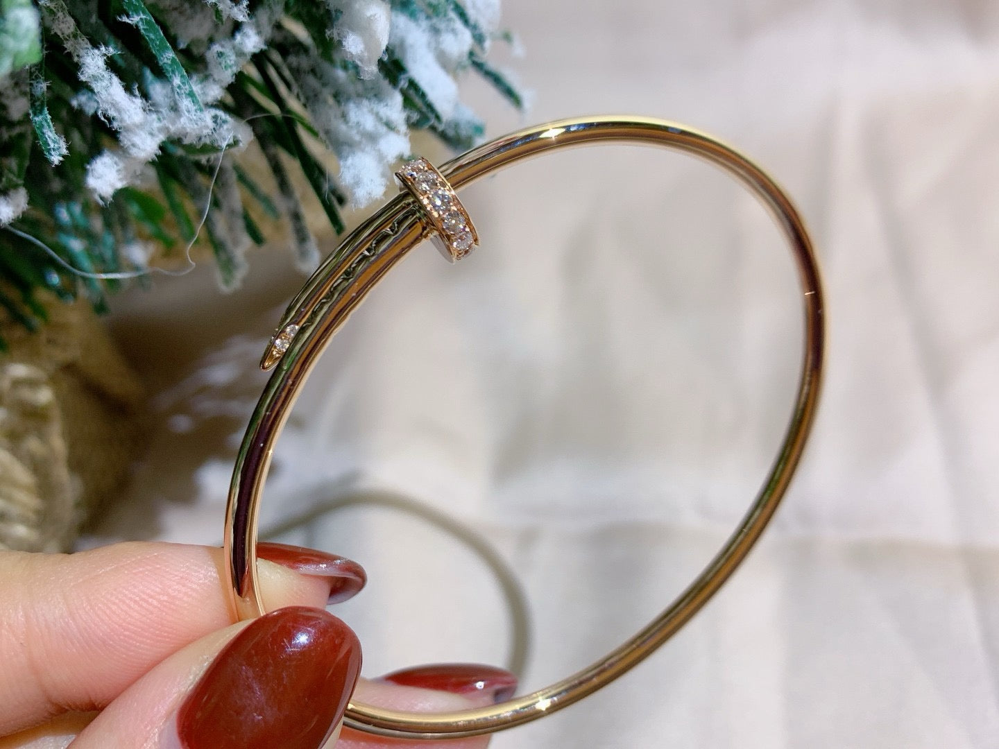 [Together Jewelry]JUSTE BRACELET 2.5MM DIAMONDS