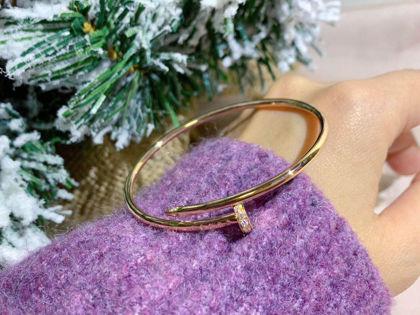 [Together Jewelry]JUSTE BRACELET 2.5MM DIAMONDS