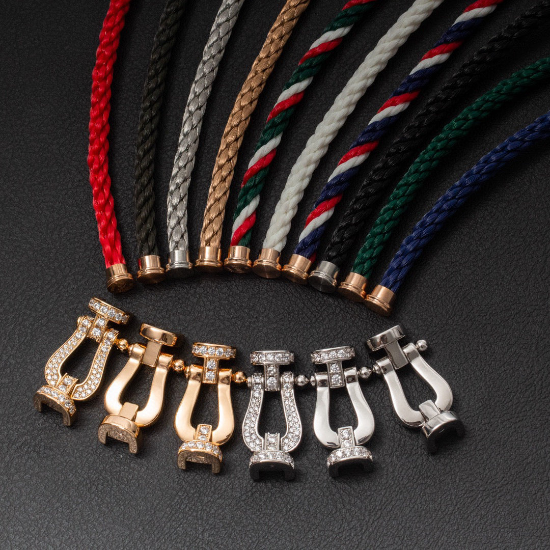 [Together Jewelry]FORCE LARGE HORSESHOE NO DIAMOND BRACELET SILVER