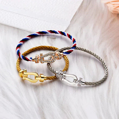 [Together Jewelry]FORCE LARGE HORSESHOE NO DIAMOND BRACELET GOLD