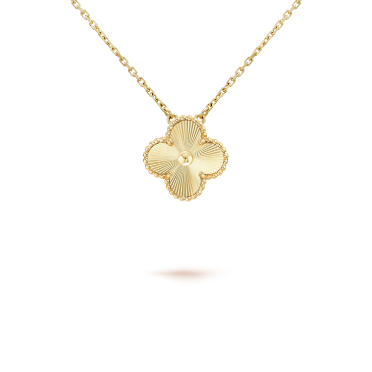 [Together]CLOVER 15MM LASER NECKLACE