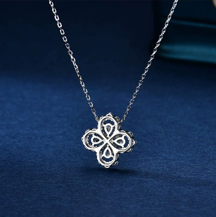 [Together Jewelry]LOOP NECKLACE FULL MOTIF DIAMOND 16MM MULTIPLE COLORS