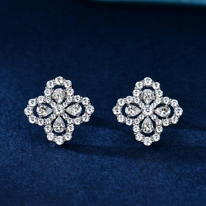 [Together Jewelry]LOOP EARRINGS FULL MOTIF DIAMOND 16MM