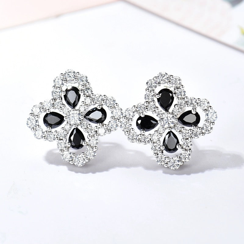 [Together Jewelry]LOOP EARRINGS FULL MOTIF DIAMOND 16MM