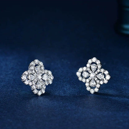 [Together Jewelry]LOOP EARRINGS FULL MOTIF DIAMOND 16MM