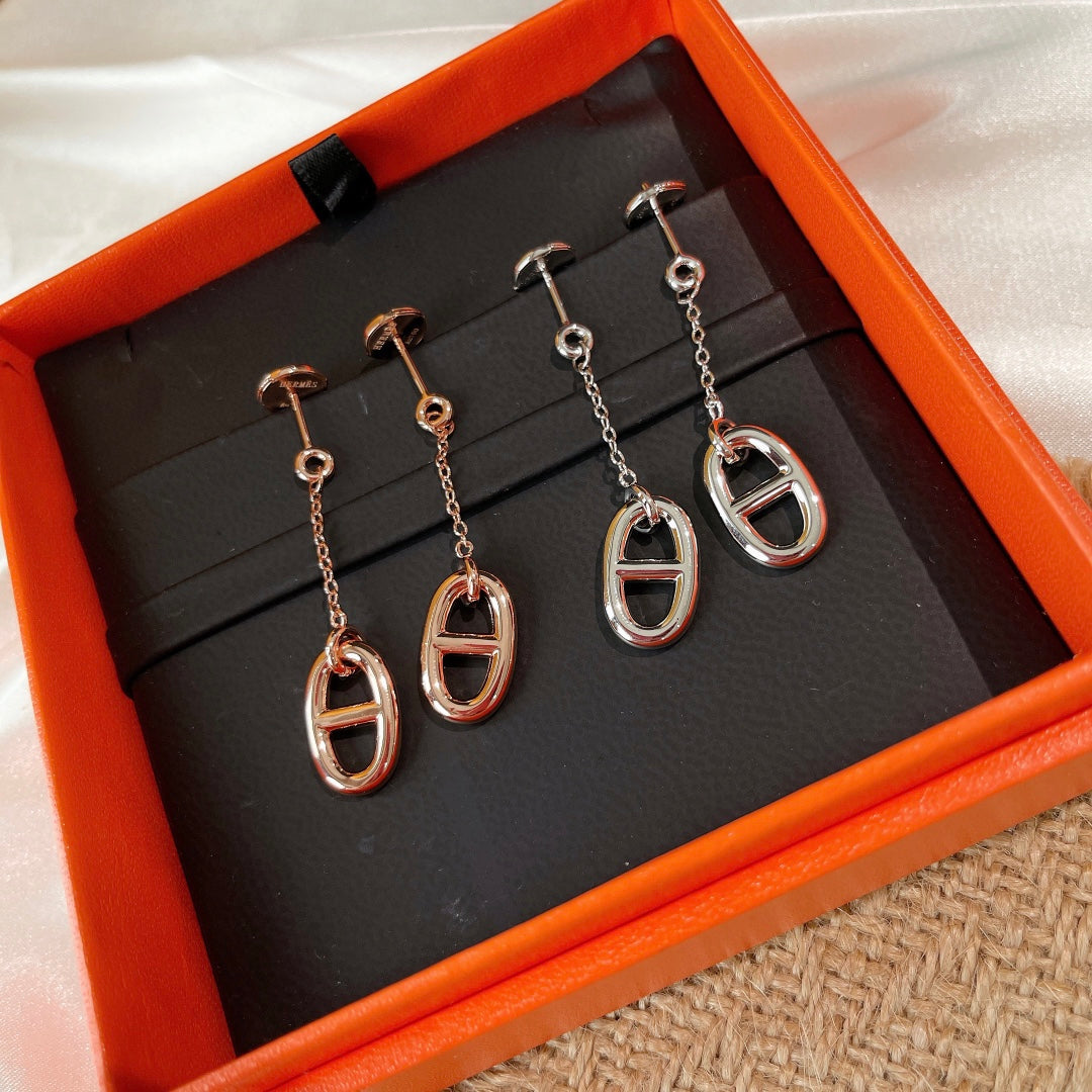 [Together Jewelry]CHAINE TASSEL EARRINGS