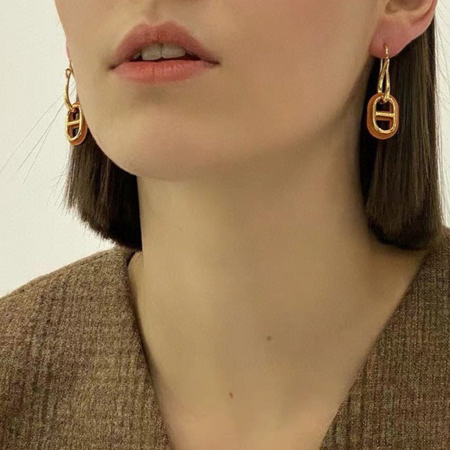 [Together Jewelry]HM O'MAILLON GOLD EARRINGS
