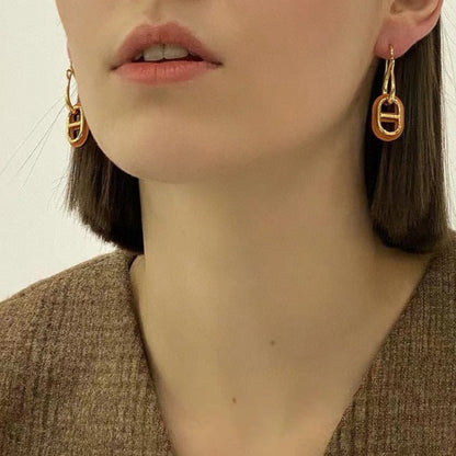 [Together Jewelry]HM O'MAILLON GOLD EARRINGS