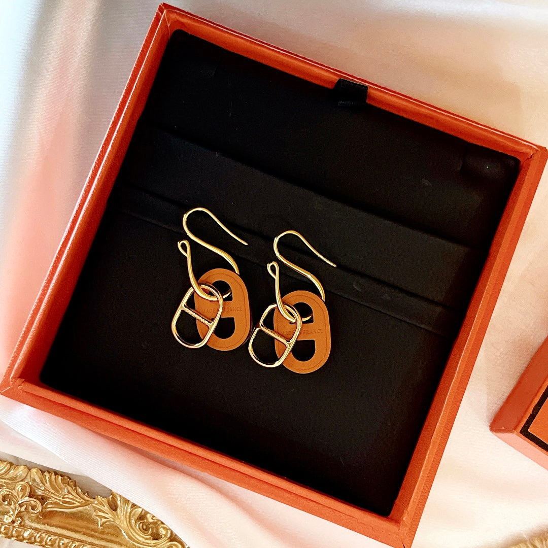 [Together Jewelry]HM O'MAILLON GOLD EARRINGS