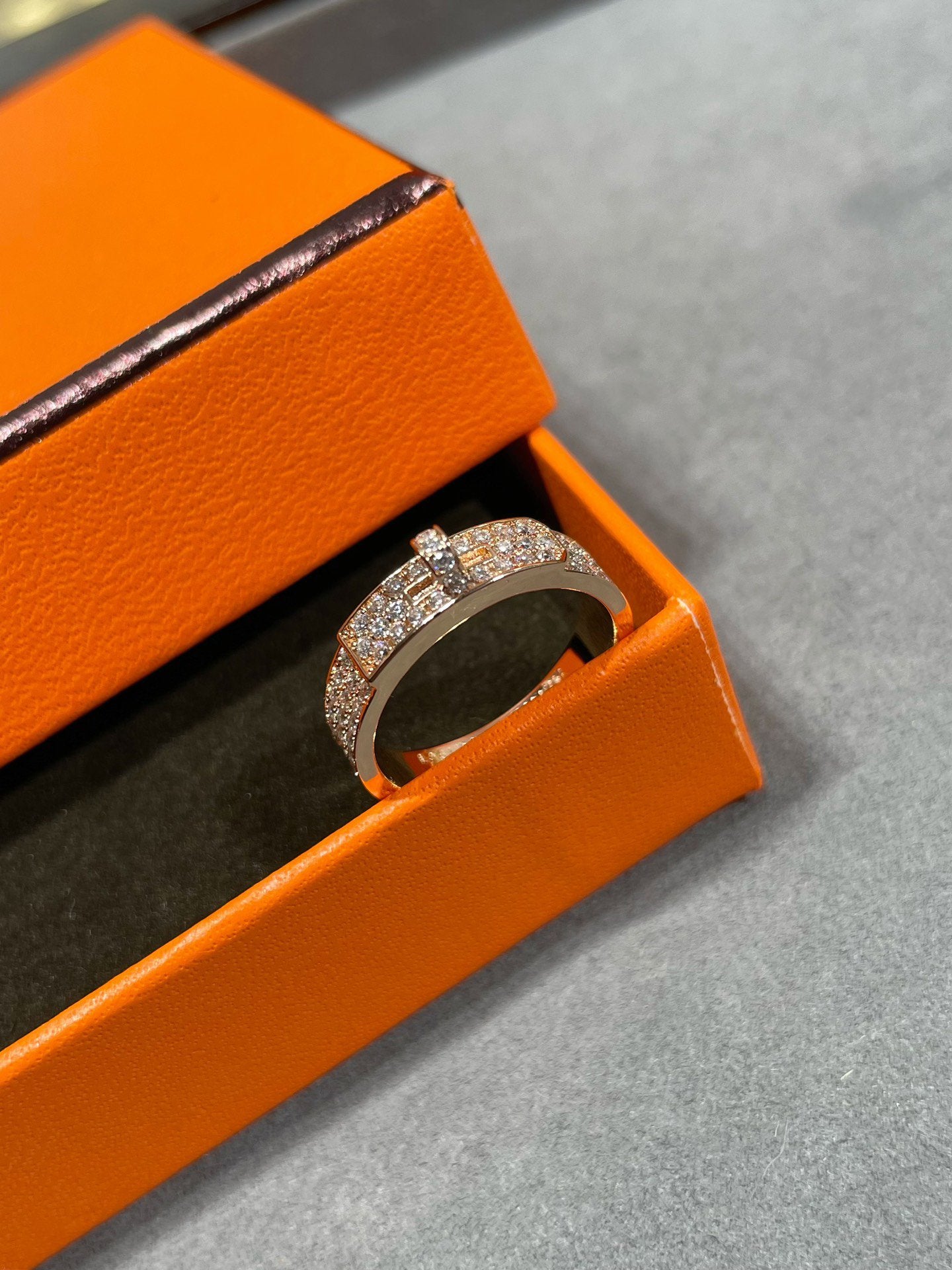 [Together Jewelry]KELLY PINK GOLD DIAMOND RING