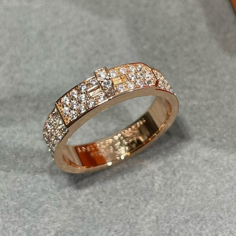 [Together Jewelry]KELLY PINK GOLD DIAMOND RING