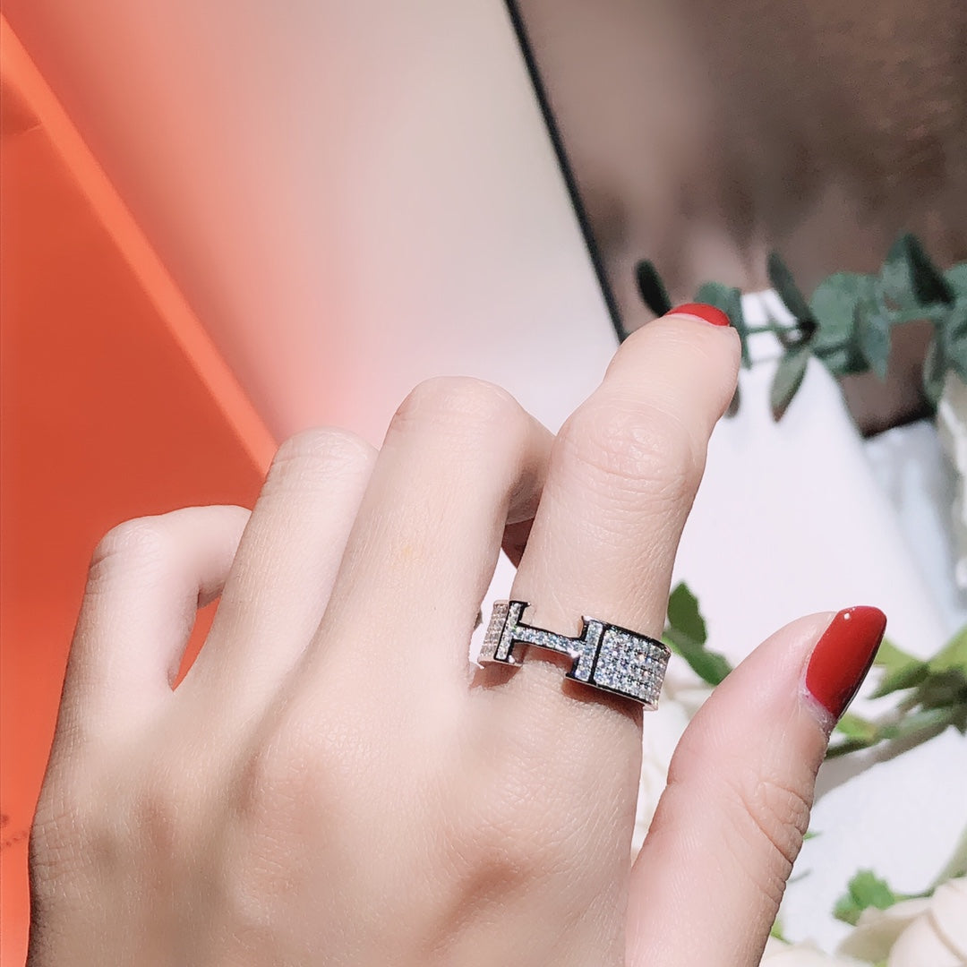 [Together Jewelry]H RING FULL DIAMOND