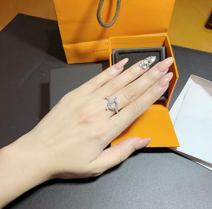 [Together Jewelry]ECHAPPEE RING SILVER DIAMOND