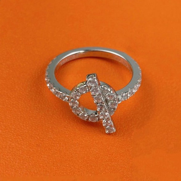 [Together Jewelry]ECHAPPEE RING SILVER DIAMOND