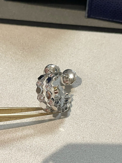 [Together Jewelry]Hollow Design Four-Leaf Clover Flower Shape Ring