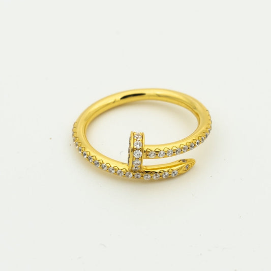 [Together Jewelry]JUSTE RING 1.8MM GOLD DIAMONDS