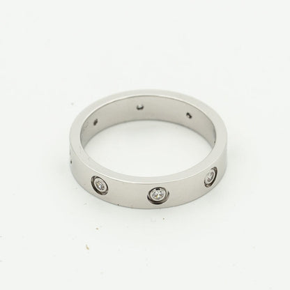 [Together Jewelry]LOVE RING 3.6MM 8 DIAMONDS