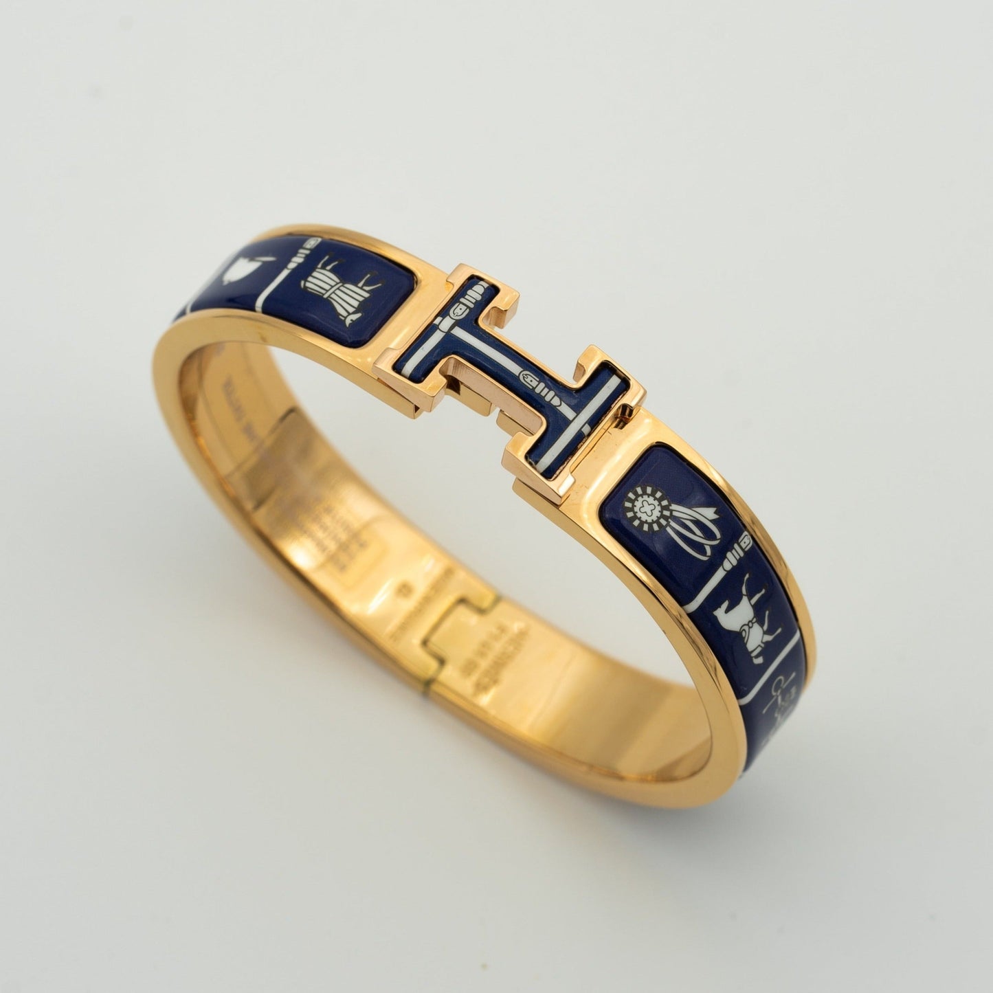 [Together Jewelry]H BRACELET BLUE CERAMIC