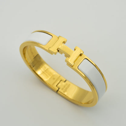 [Together Jewelry]H WHITE BRACELET