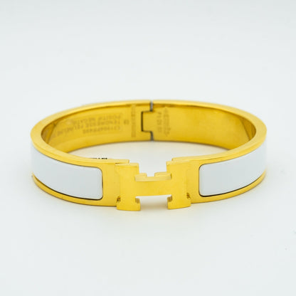 [Together Jewelry]H WHITE BRACELET